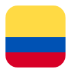 Bandera de Colombia, representando la presencia de CryptoMarket en este país.