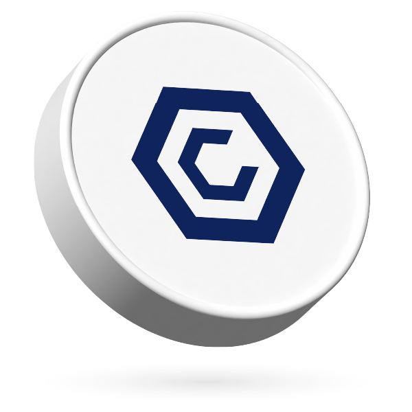 Cronos (CRO) logo with current market value.