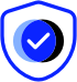 Icono que representa las características anti-fraude en la plataforma de CryptoMarket.